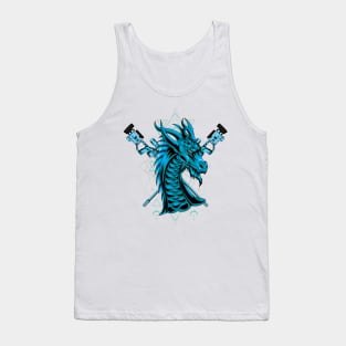 dragon retro sniper Tank Top